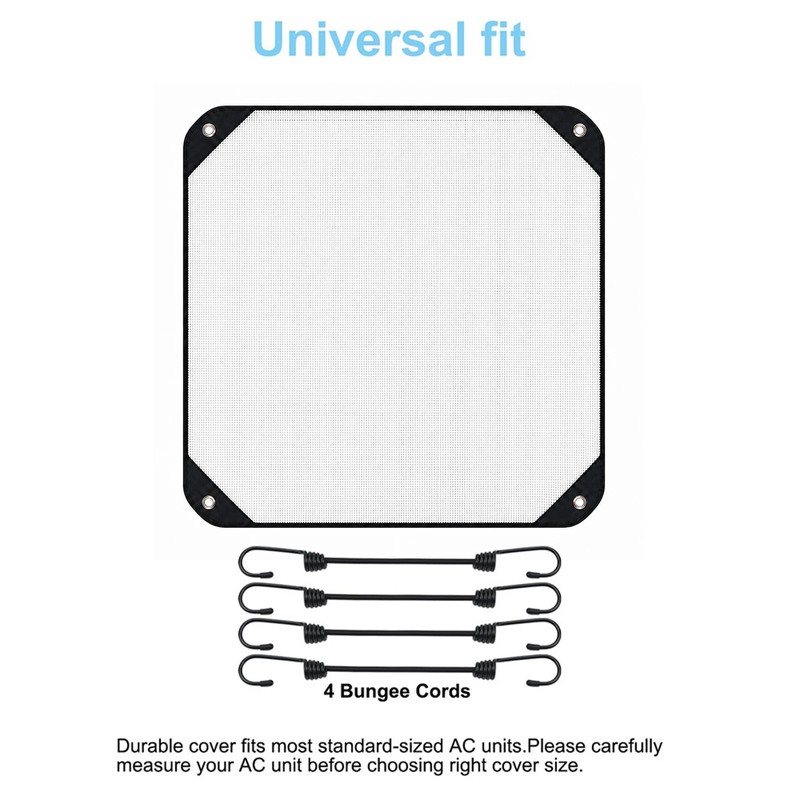 Outdoor Central Air Conditioner Mesh Top Cover, 28 Inch AC