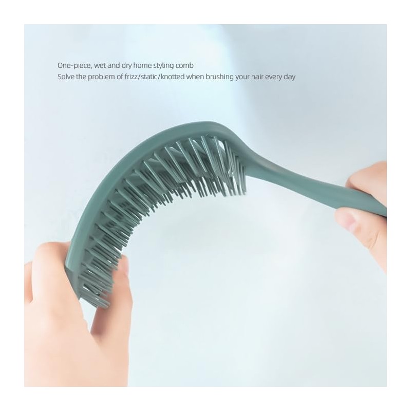 2 Cepillos de Ventilación para Desenredar con Paleta con Dientes