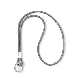 Pantone Design Lanyard Keychain, Long, Robust and Colourful Keyring, Cool Grey 9, Grey