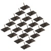 20 Pcs Antique Decorative Tacks Quadrate Appearance Clavos Decorative Nails
