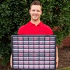 Akro-Mils 64-Drawer Plastic Drawer Storage Cabinet for Garage Organization, Bead