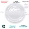 KX-WARE Melamine Plates set of 12, 10-inch 100% Melamine Dinner
