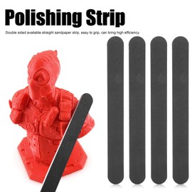 Sanding Block, Highly Efficient Sandpaper Polishing Tool Polishing Strips Practical Double-Sided Robust for 3D Printing Model