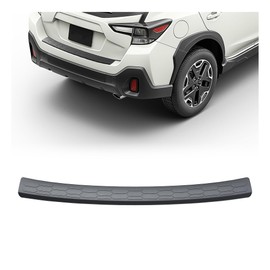 KUAFU Rear Bumper Cover Step Pad Compatible with 2018 2019 2020 2021 2022 2023 Subaru Crosstrek E771SFL100 Bumper Top Protector Guard Trim