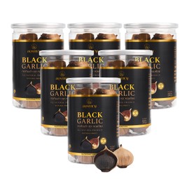 Homtiem Black Garlic 8.82 Oz (250g.), Whole Black Garlic Fermented for 90 Days (52.92 oz)