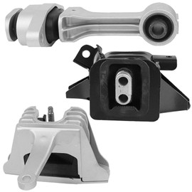 3Pcs Engine Motor & Transmission Mount fit for Hyundai 2017-2020 Elantra 1.4T1.6T 2.0L,2018-2020 Elantra GT 1.6T 2.0L, 17-22 IONIQ 1.6L; for Kia 2021-2022 Seltos 1.6L,Replace A71210, A71100, A71206