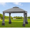 JANCANOPY Replacement Gazeb Cover for 10X12Ft Oakmont Gazebo L-GZ1188PST-A,Pinehurst Gazebo