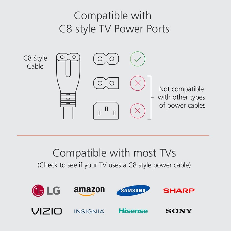 Mission Y Splitter Power Cable for Apple TV - Power
