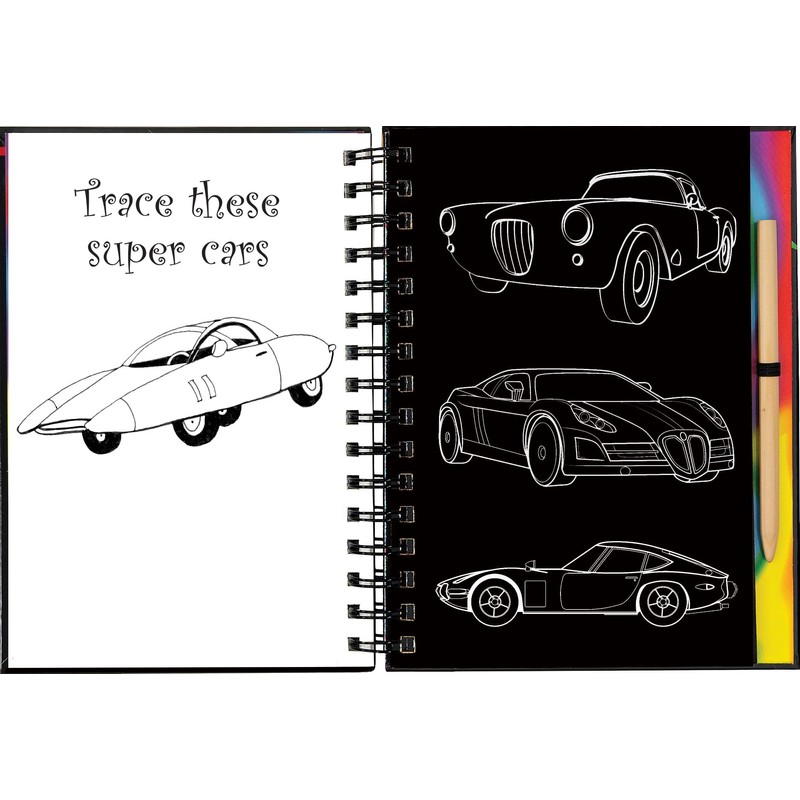 Super Scratch & Sketch (Trace Along)