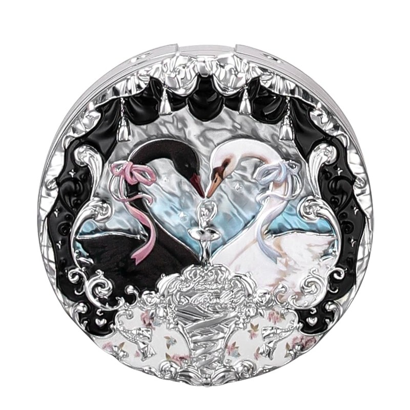 Flower knows Swan Ballet Series Blush Compact (04 Peluche)