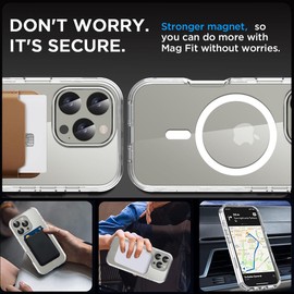 AICase for iPhone 16 Pro Case Clear[Compatible with MagSafe] Heavy Duty Drop Protection Full Body Rugged Shockproof/Dust Proof 3-Layer Military Protective Tough Durable Cover for iPhone 16 Pro 6.3"