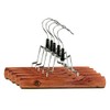 Personalisable 5 Pack - 230mm Cedar Wood Trouser skirt Clamp