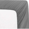 Comfy Nights Double Fitted Sheet MicroFibre Plain Dyed Easy Care
