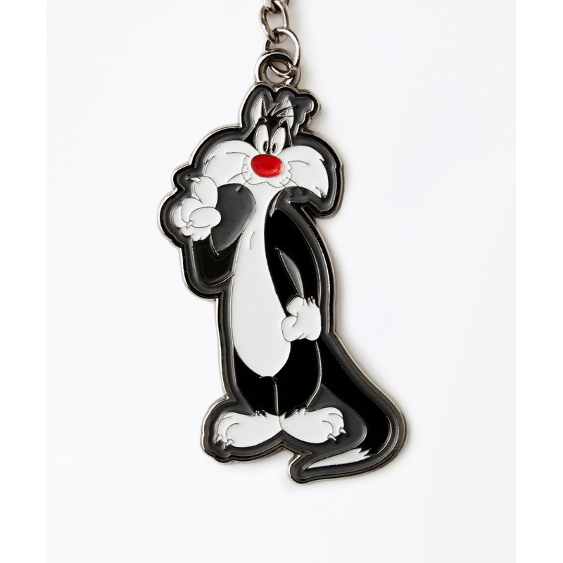 OUTSTANDING [LOONEY TUNES] CHARACTER KEYRING_SYLVESTER
