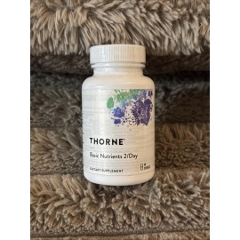 Thorne Research Basic Nutrients 2/Day, 60 Capsules - Exp 05/2025 Or better