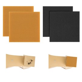 4Pcs High Heel Patch, Square Shoe Heel Repair Patch, Rubber Boot Heel Replacement Stickers, Heel Caps for Women High Heel, Non Slip Heel Protectors(2.36x2.36x0.2in)