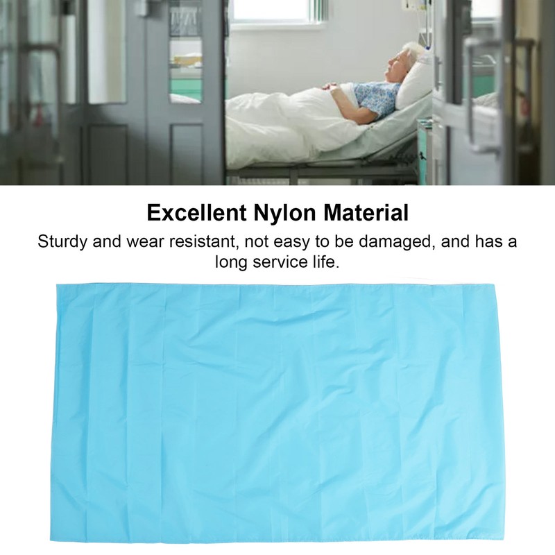 Sliding Draw Sheet Multifunctional Nylon Light Blue Patient Transfer Slide