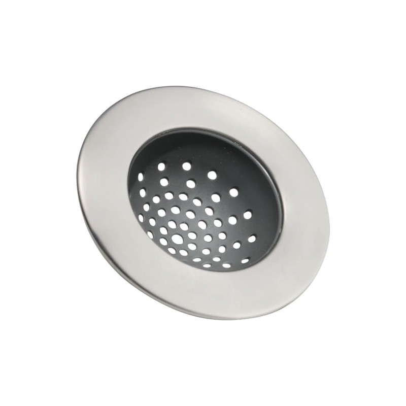 InterDesign Forma Sink Strainer, Brushed Stainless Steel