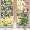 WD&CD 9 Sheet Easter Window Clings, Easter Stickers Decorations, Easter