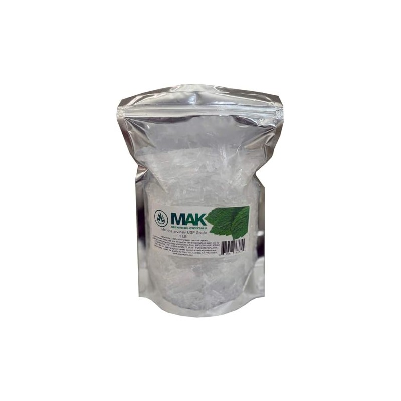 Menthol Crystals 100% Pure Organic Natural Spa Quality in 1