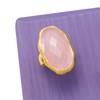 Ross-Simons 17.00 Carat Rose Quartz Ring in 18kt Gold Over
