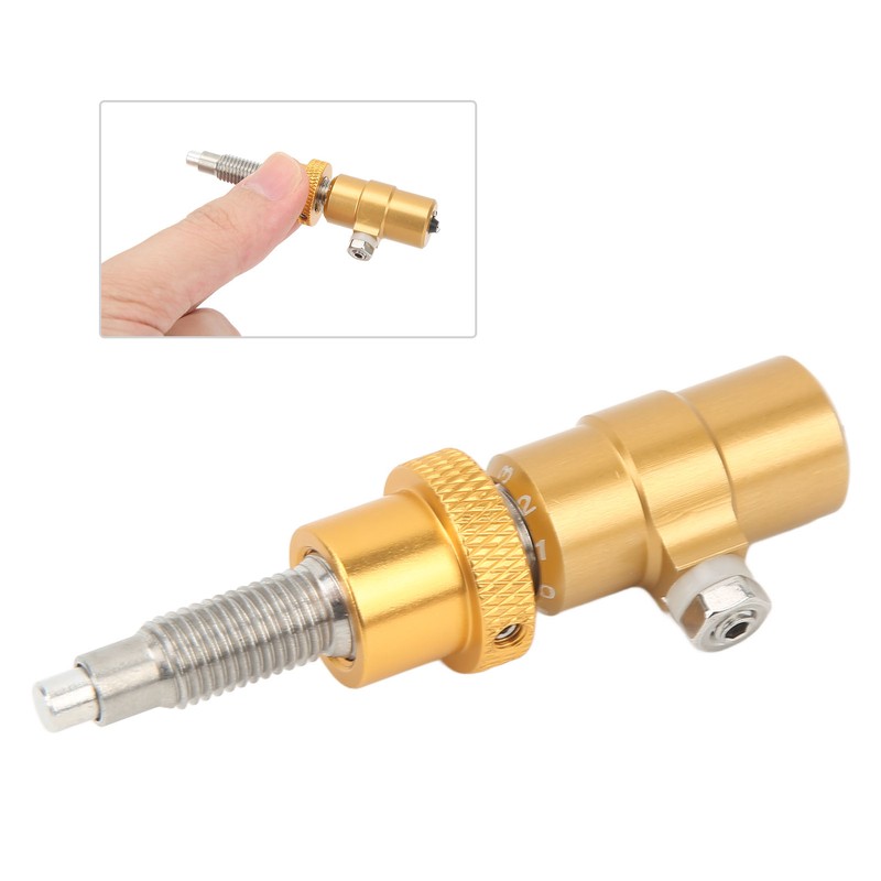 Archery Cushion Plunger Professional Aluminum Alloy Spring Loaded Piston Rear