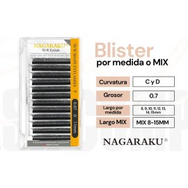 Blister Nagaraku W 7d Mixto Y Por Medida - Pestañas Clover