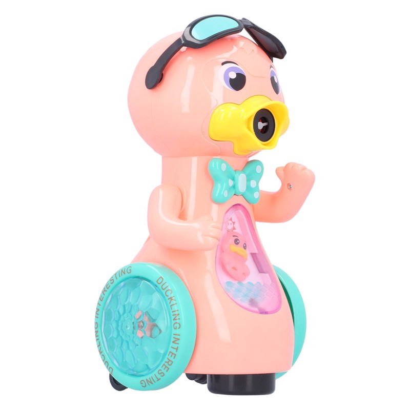 Kid's Electric Bubble Machine Automatic Bubble Maker Cartoon Duck Bubble