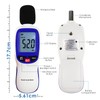 Wireless Decibel Meter, Bluetooth Sound Level Meter with App Data