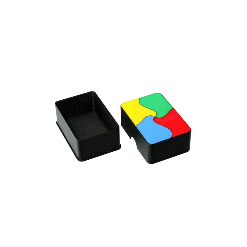 Printerchen Card Box for Playing Cards in Blue/Yellow/Red/Green (e.g. for
