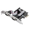 ASHATA 2 Port Serial RS232 PCI-E Interface Card, PCI-E to