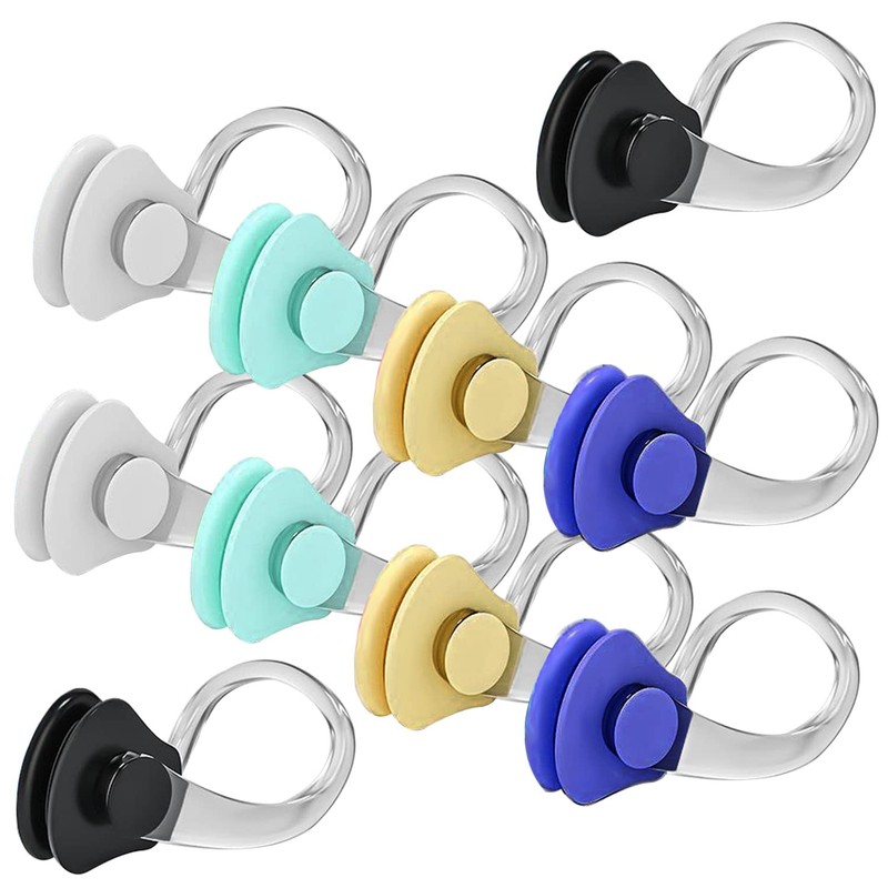 Linwnil 10Pcs Nose Clip for Swimming Nose Plugs for Kids