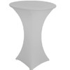 GABALITAINS Stretch Spandex Tablecloth for Cocktail Table Diameter 80 cm