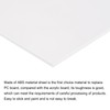 QUARKZMAN ABS Plastic Panel 7 Inches x 4 Inches x