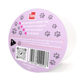 Cat Scratch Protector Double Sided Protective Tape - Sofa Scratch Protection Tape Roll - Scratch Protector for Corner Furniture from Cats - (50mm x 10m)