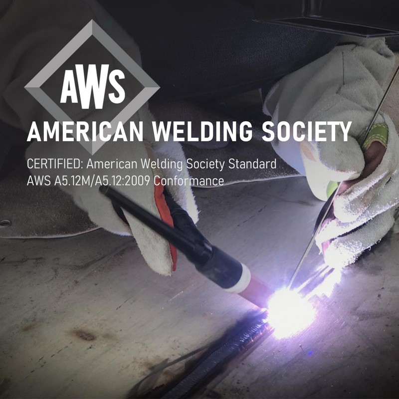 YESWELDER TIG Tungsten Electrode Red Storage Tube for WT20 Welding