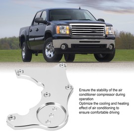 AC Compressor Bracket Kit, 15PCS AC Air Conditioning Compressor High Mount Bracket Kit for LS1 LS2 LS3 LS6 LQ A C Truck