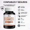 Turmeric Curcuma Aceite Coco Pimienta Negra Extracto Raiz Organica Estandarizada