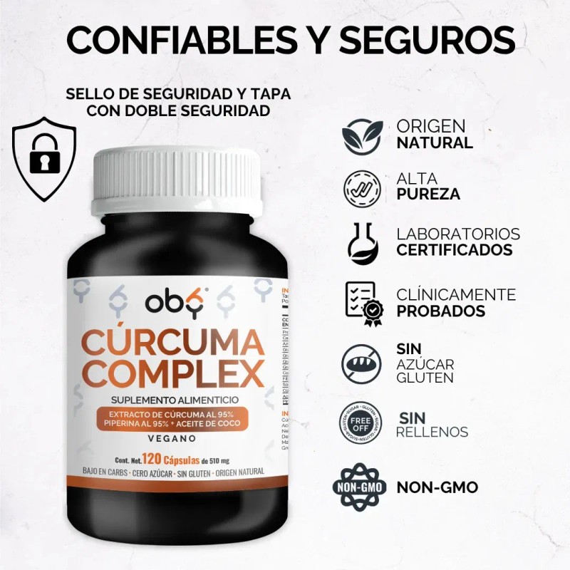 Turmeric Curcuma Aceite Coco Pimienta Negra Extracto Raiz Organica Estandarizada