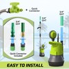 FLUENTPOWER 1/2HP Rain Barrel Pump, 1050GPH Submersible Water Pump with