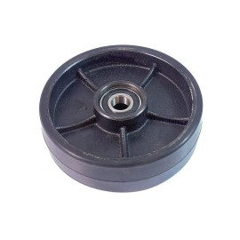 RK Pallet Jack Steer PU Wheel- 7" Diameter x 2" Wide 20 mm ID