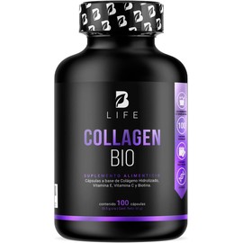 B Life Biotina y Colágeno Hidrolizado con 100 cápsulas