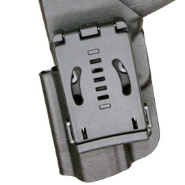 Fortitude EZSW9 CCW Holster for Smith & Wesson M&P9 Shield EZ, Optics Ready, IWB Belt Clip (Included) & OWB Compatible (DOTS OWB Belt Attachment Not Included) & MOD Wing Compatible (Not Included)