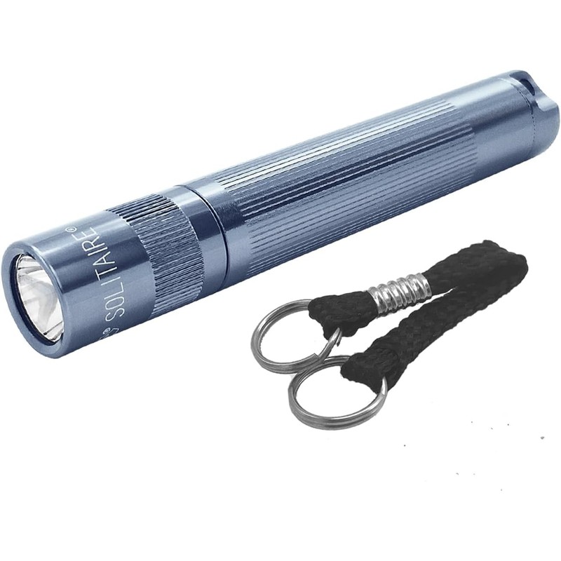 Maglite Solitaire Incandescent 1-Cell AAA Flashlight Gray