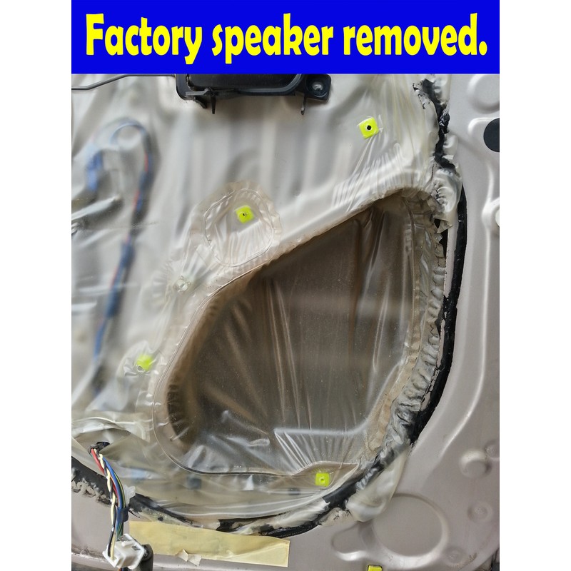6 1/2" 6.5" Rear Door Speaker Adapter Spacer Rings Fits