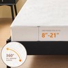 Homemate Heated Mattress Pad TwinXL Size - 3D Knitted Jacquard