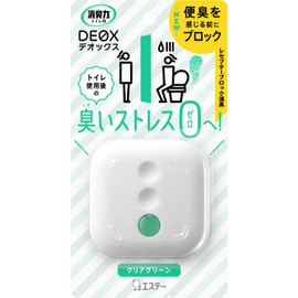 SHOSHU-RIKI DEOX Deox Toilet Standing Type, Clear Green, Main Unit, 0.2 fl oz (6 ml), Deodorizer, Air Freshener
