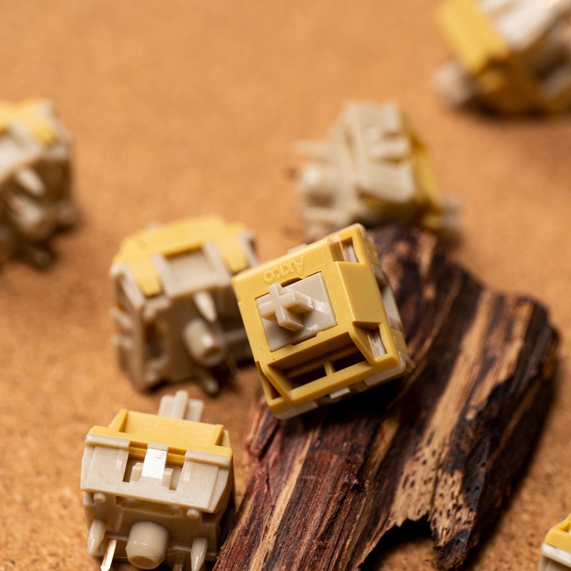 Akko Bittersweet Tactile Keyboard Switch for Mechanical Gaming Keyboard, 5-Pin