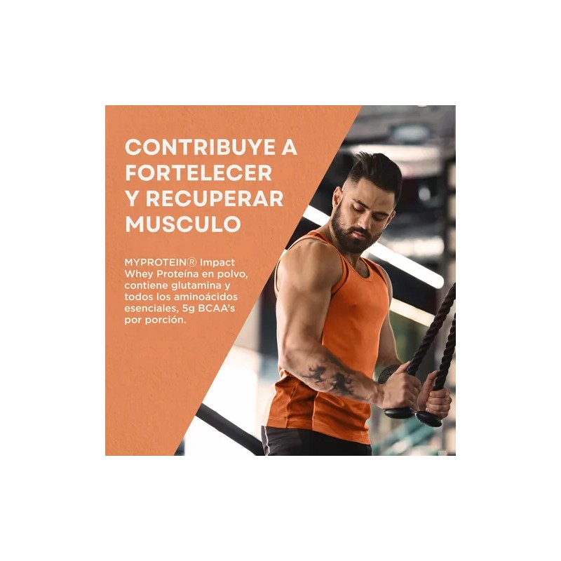 Suplemento en polvo Myprotein Pre entrenamiento sabor malteada de fresa