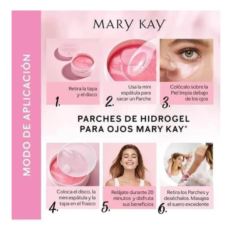 Parches De Hidrogel Para Ojos Mary Kay Todo Tipo De